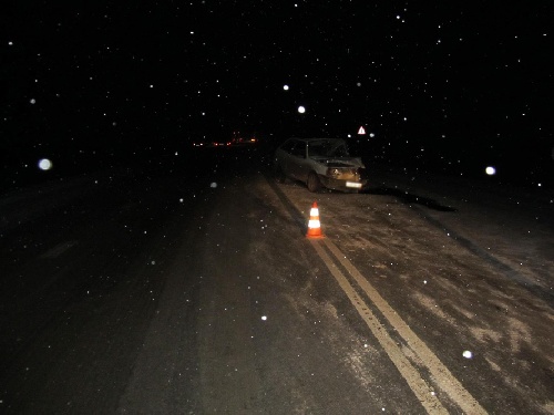 Авария на трассе М6-Каспий не далеко от Первомайска, 3 декабря 2013 г.